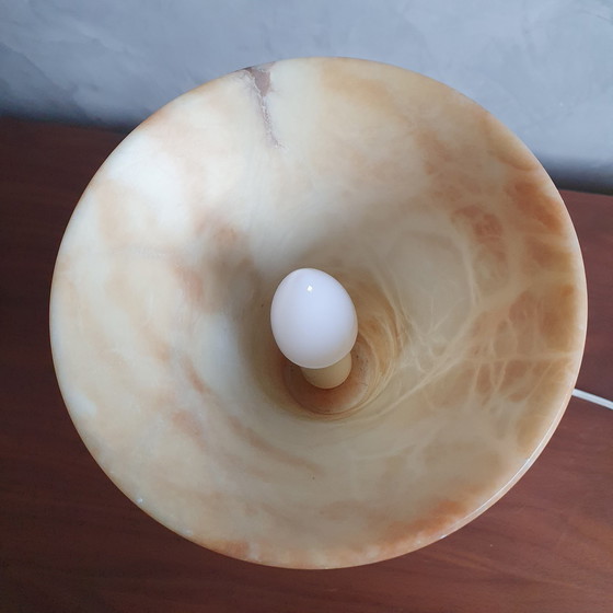 Image 1 of Lampe de table espagnole en albâtre de Santa Rita 1970