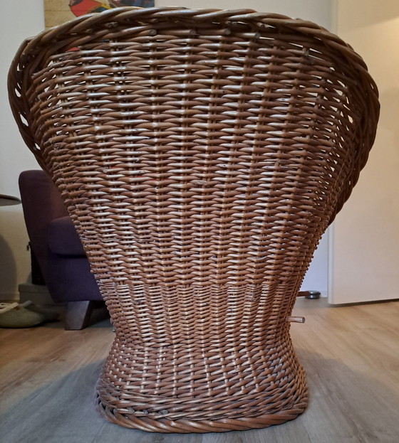 Image 1 of Chaise en rotin vintage