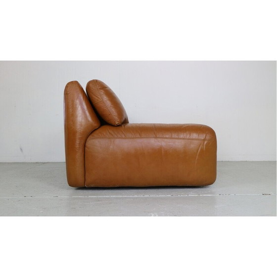 Image 1 of Canapé vintage en cuir "Bengodi" par Cini Boeri pour Aflex, Italie 1970