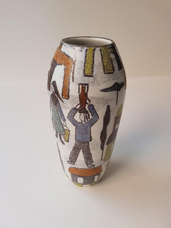 Image 1 of Vase d'Ursula Fesca pour Wächtersbach, 1960S