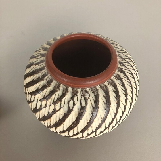 Image 1 of Paire de vases en céramique vintage de Wekara, Allemagne 1960