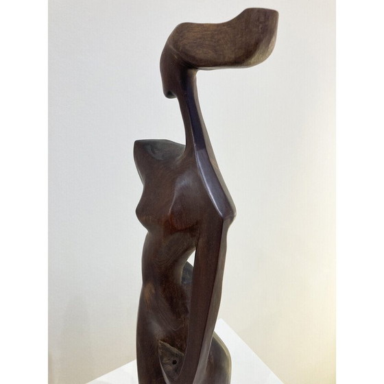 Image 1 of Sculpture vintage en bois, 1950