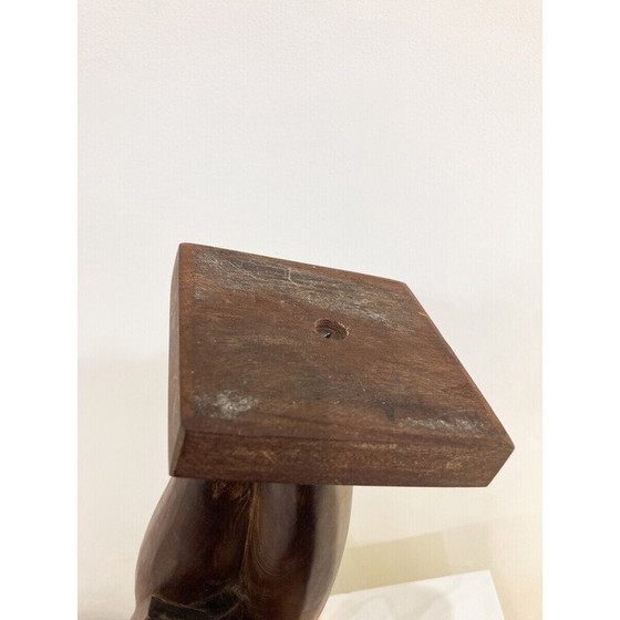 Image 1 of Sculpture vintage en bois, 1950