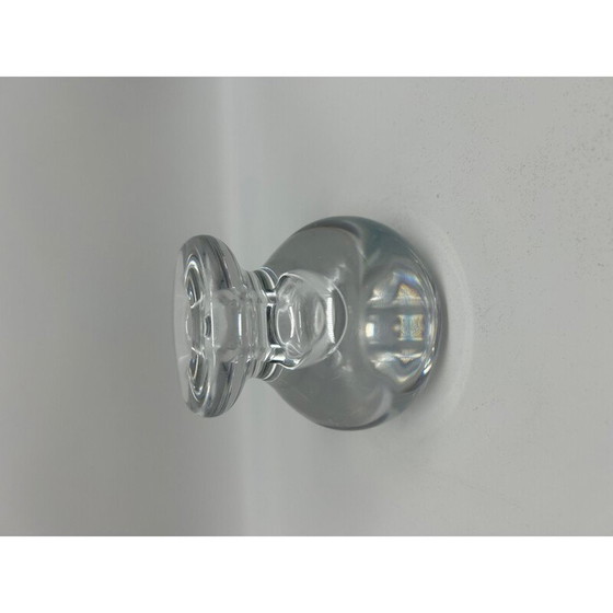 Image 1 of Chandelier vintage en cristal en forme de bobine, 1970