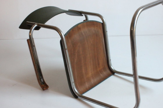 Image 1 of Fauteuils cantilever en acier tubulaire, 1930S