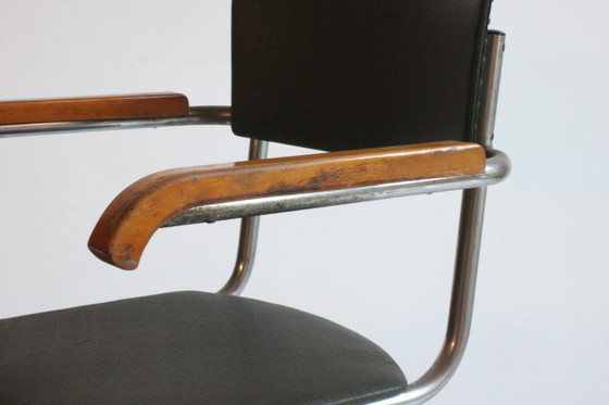 Image 1 of Fauteuils cantilever en acier tubulaire, 1930S