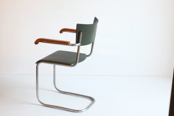 Image 1 of Fauteuils cantilever en acier tubulaire, 1930S