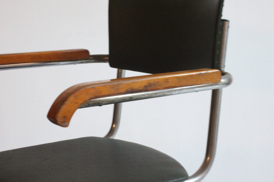 Image 1 of Fauteuils cantilever en acier tubulaire, 1930S