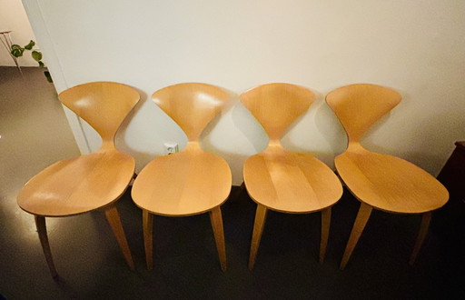 4X Chaise d'appoint Norman Cherner