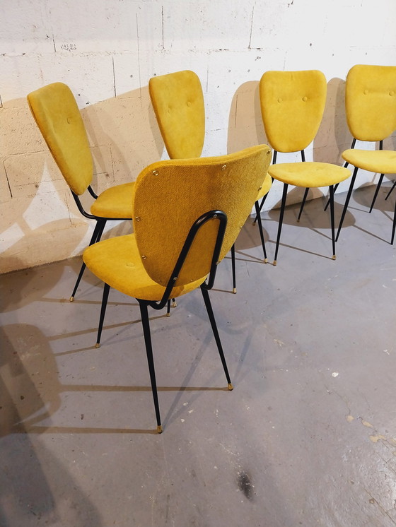 Image 1 of  Belle Série De Six Chaises 1950