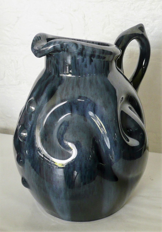 Image 1 of Vase de Fons Decker, céramiste, années 1930.