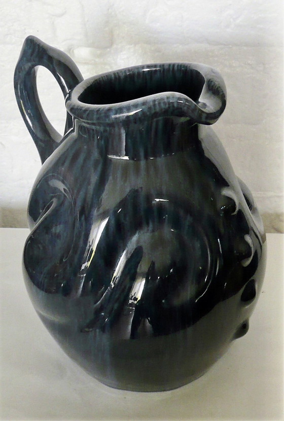 Image 1 of Vase de Fons Decker, céramiste, années 1930.