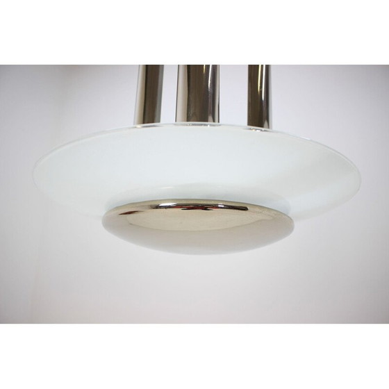 Image 1 of Lampe suspendue bauhaus chromée, 1930