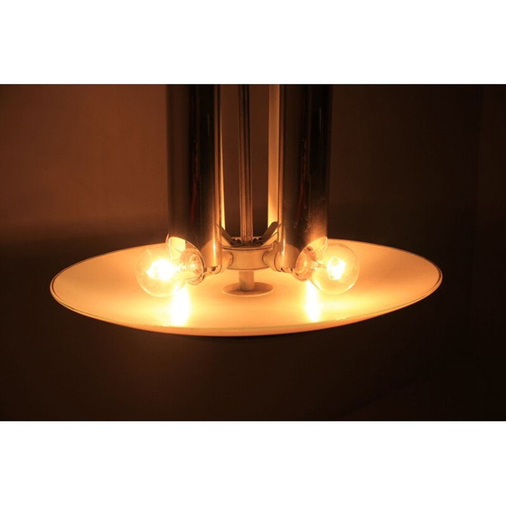 Image 1 of Lampe suspendue bauhaus chromée, 1930