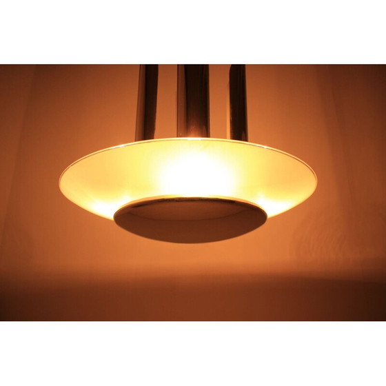 Image 1 of Lampe suspendue bauhaus chromée, 1930