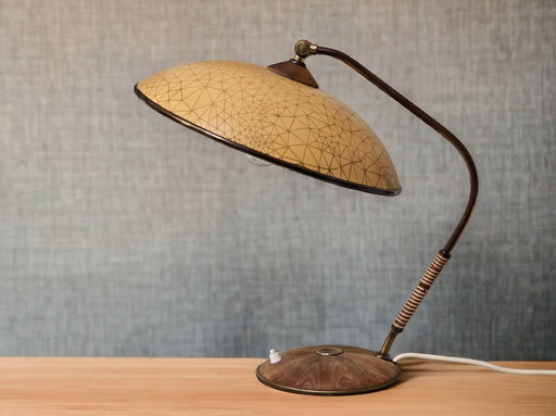 Lampe de table de Temde-Leuchten, années 1950