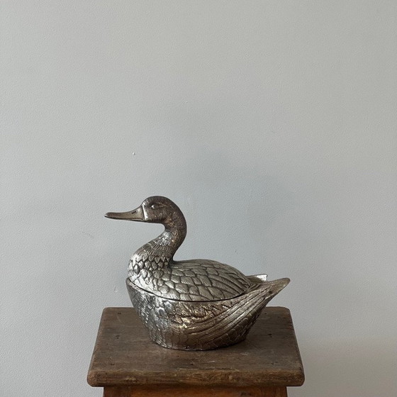 Image 1 of Seau à glace en forme de canard vintage italien par Mauro Manetti, 1960s