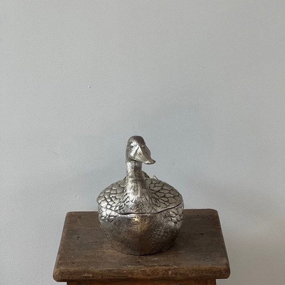 Image 1 of Seau à glace en forme de canard vintage italien par Mauro Manetti, 1960s