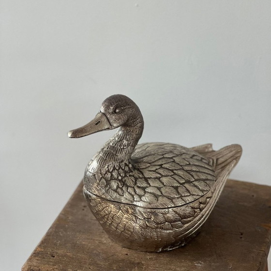 Image 1 of Seau à glace en forme de canard vintage italien par Mauro Manetti, 1960s