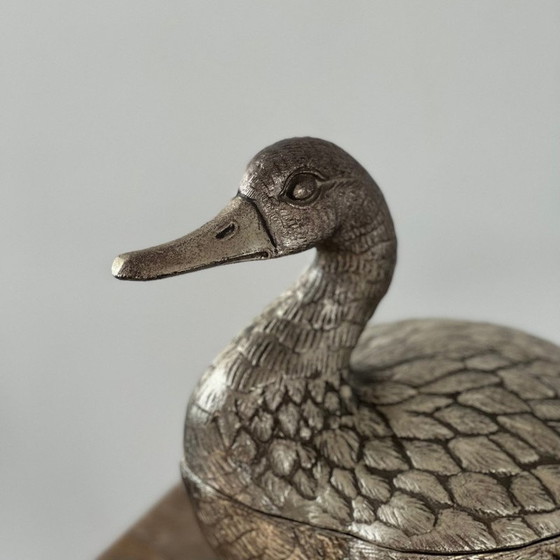 Image 1 of Seau à glace en forme de canard vintage italien par Mauro Manetti, 1960s