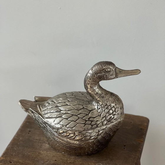 Image 1 of Seau à glace en forme de canard vintage italien par Mauro Manetti, 1960s
