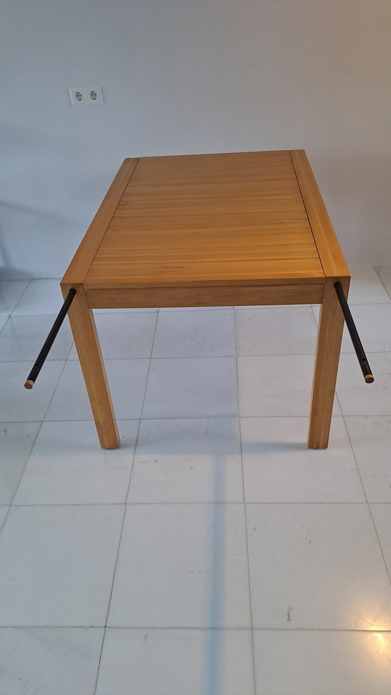 Image 1 of Table de salle à manger scandinave avec 4 chaises