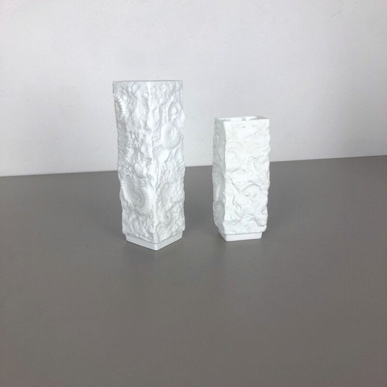 Image 1 of Paire de vases en porcelaine vintage par AK Kaiser, Allemagne 1970