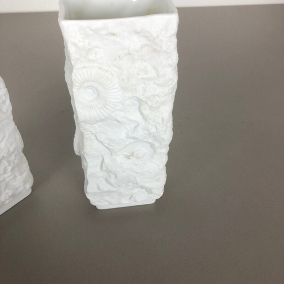 Image 1 of Paire de vases en porcelaine vintage par AK Kaiser, Allemagne 1970