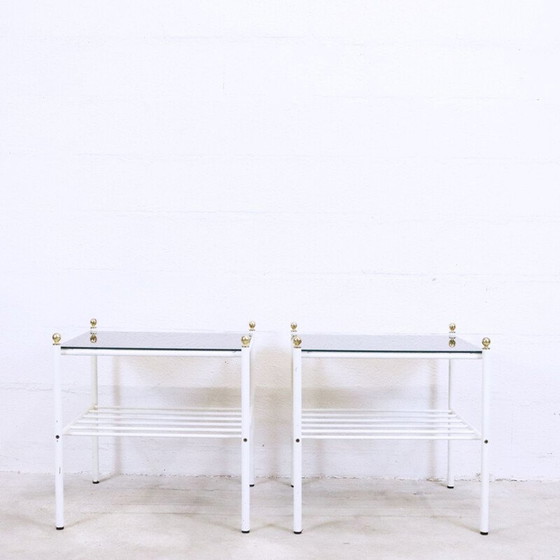 Image 1 of Paire de tables de chevet vintage, Suède 1970