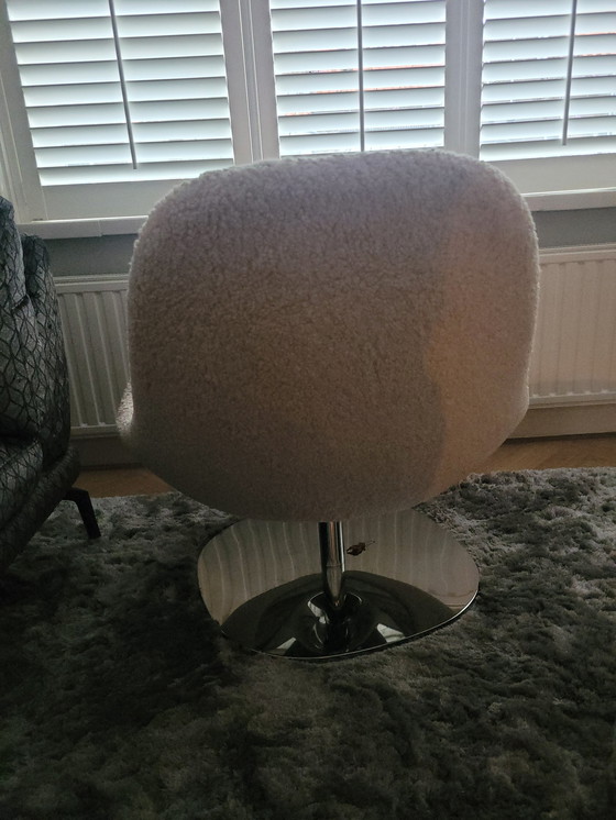 Image 1 of Carl Öjerstam Design Fauteuil pivotant avec pouf