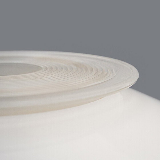 Image 1 of Plafonnier vintage "Quark" en métal et verre par Hans Von Klier pour Bilumen, Italie 1980