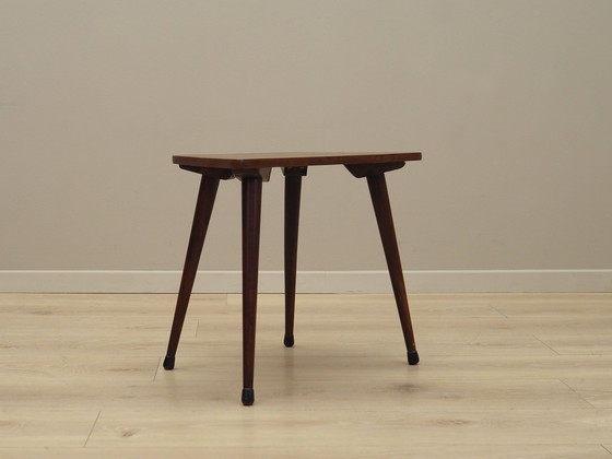 Image 1 of Tabouret en teck, Design danois, 1970S, Production : Danemark