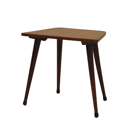 Tabouret en teck, Design danois, 1970S, Production : Danemark