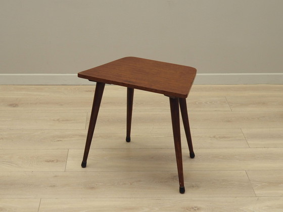 Image 1 of Tabouret en teck, Design danois, 1970S, Production : Danemark