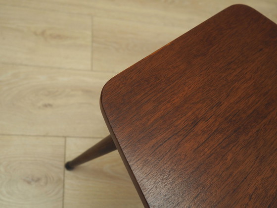 Image 1 of Tabouret en teck, Design danois, 1970S, Production : Danemark