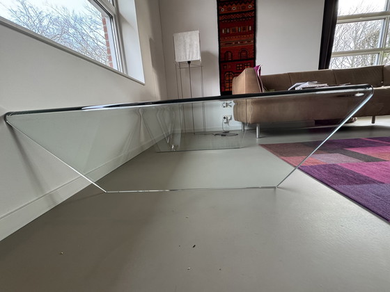 Image 1 of Table basse en verre postmoderne