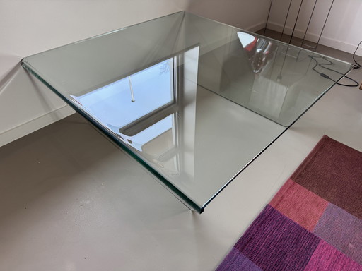 Table basse en verre postmoderne