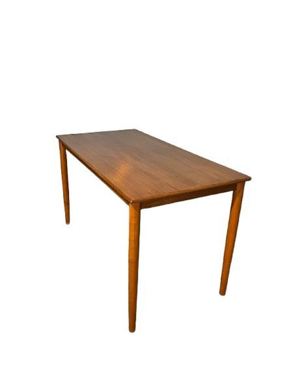 Image 1 of Table À Manger Scandinave En Bois, Bureau, 1960