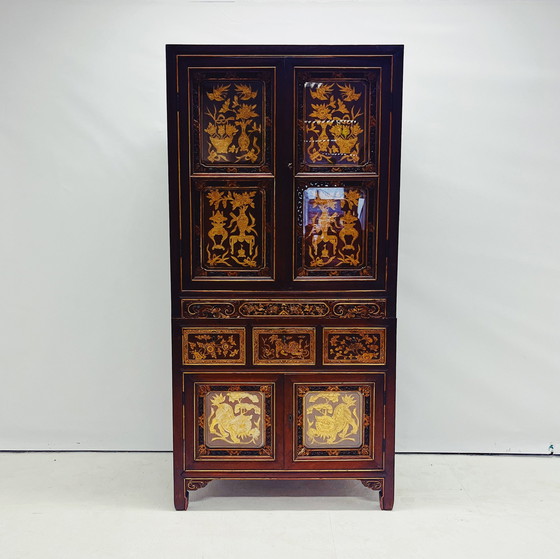 Image 1 of Cabinet chinois ancien