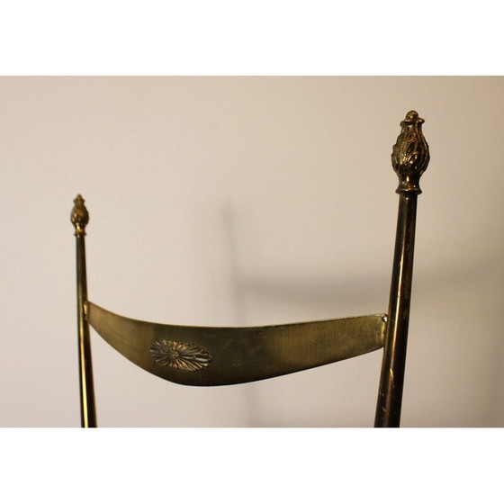 Image 1 of Chaise Vintage Chiavari à haut dossier par Gaetano Descalzi, Italie 1950