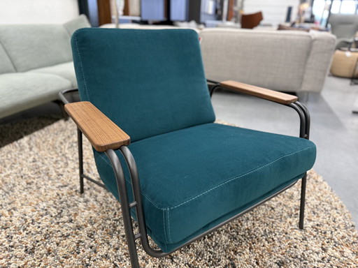 Bert Plantagie Fauteuil Tibbe Tissu velours