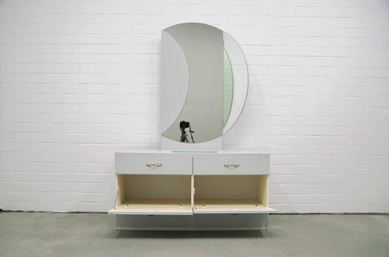 Image 1 of Coiffeuse vintage bleu clair