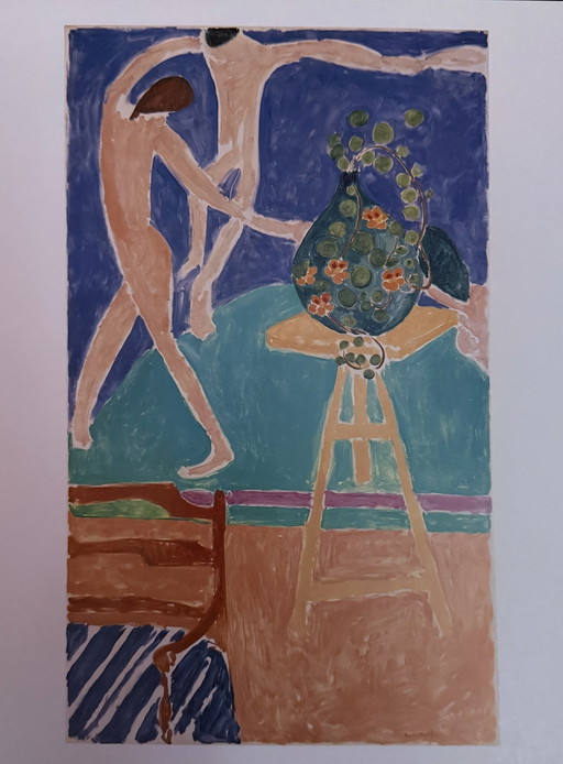 Henri Matisse : "Capucines avec le tableau Danse 1, 1912".