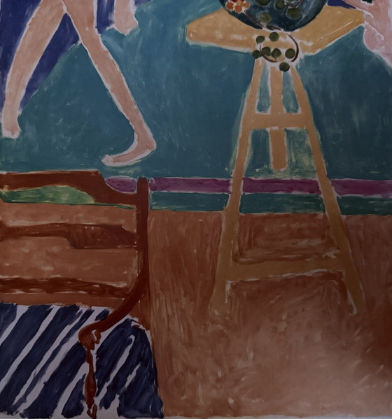 Image 1 of Henri Matisse : "Capucines avec le tableau Danse 1, 1912".