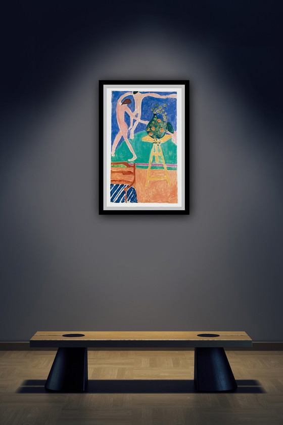 Image 1 of Henri Matisse : "Capucines avec le tableau Danse 1, 1912".
