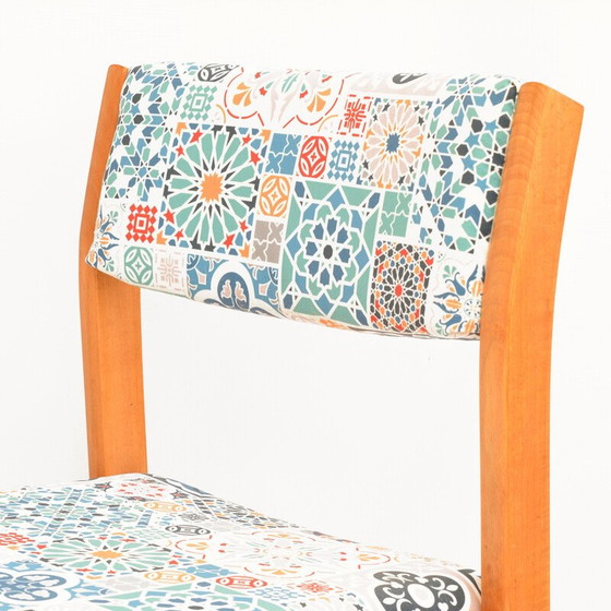 Image 1 of Chaise vintage tapissée de Wk Möbel, Allemagne, années 1980