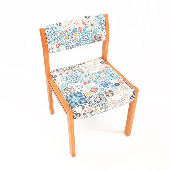 Image 1 of Chaise vintage tapissée de Wk Möbel, Allemagne, années 1980