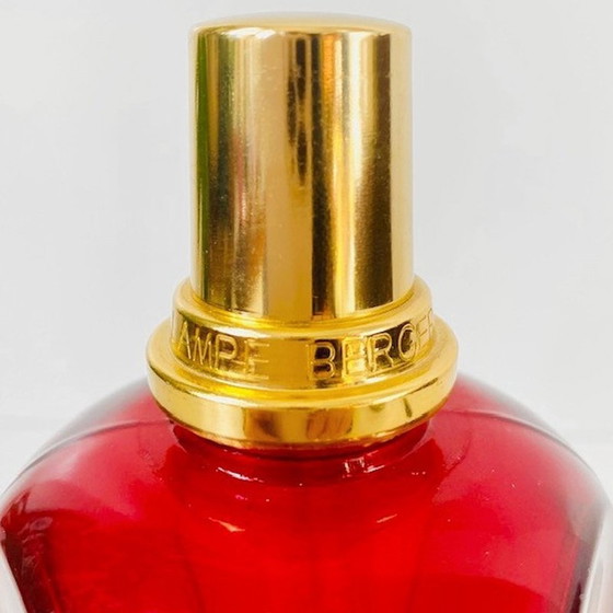 Image 1 of Lampe Berger Paris Athena Ruby Rouge lampe à parfum 1980 état neuf