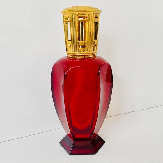 Image 1 of Lampe Berger Paris Athena Ruby Rouge lampe à parfum 1980 état neuf