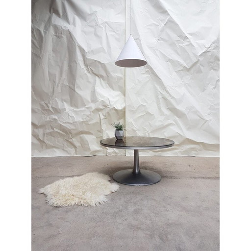 Table basse tulipe vintage par Poul Cadovius pour Cado, Danemark